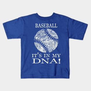 Baseball DNA Vintage Love Baseball Kids T-Shirt